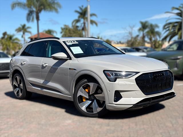 used 2022 Audi e-tron car, priced at $29,995