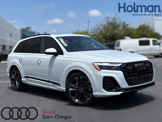 new 2025 Audi Q7 car, priced at $77,450