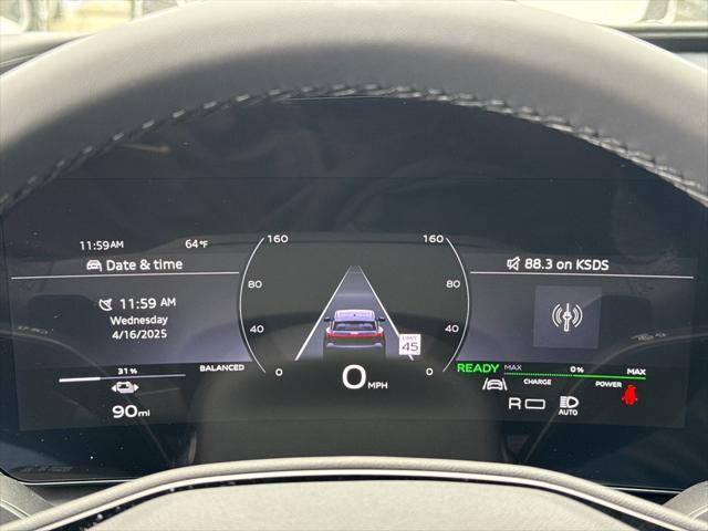 new 2025 Audi Q6 e-tron car, priced at $75,155