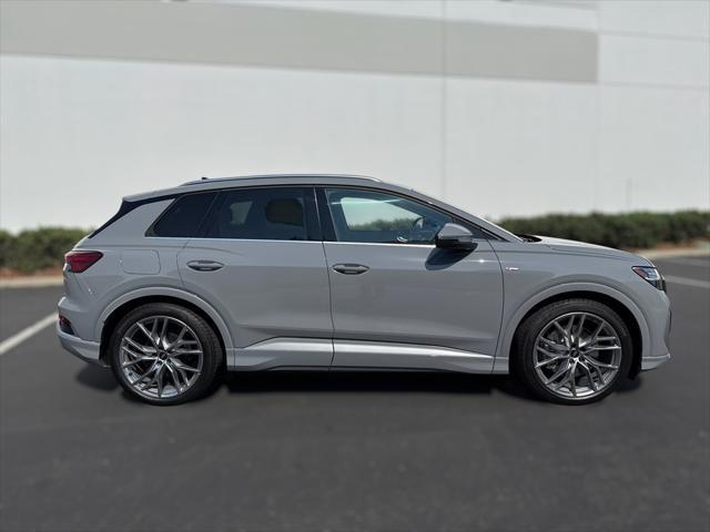 new 2025 Audi Q4 e-tron car, priced at $65,840