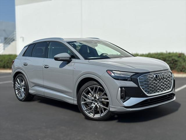 new 2025 Audi Q4 e-tron car, priced at $65,840
