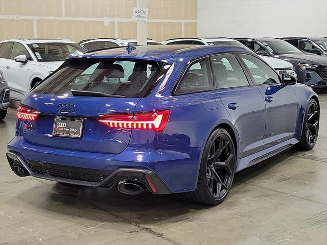 new 2025 Audi RS 6 Avant car, priced at $159,740