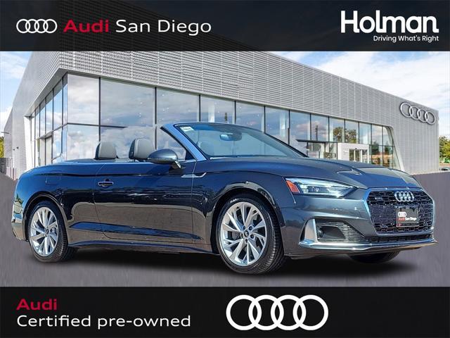 used 2022 Audi A5 car, priced at $33,500