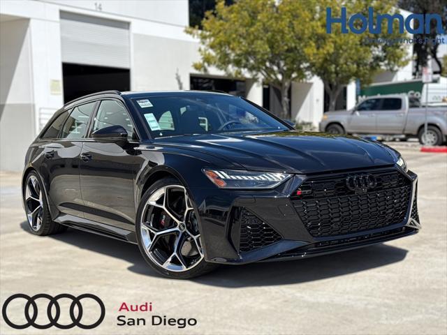 new 2025 Audi RS 6 Avant car, priced at $140,990