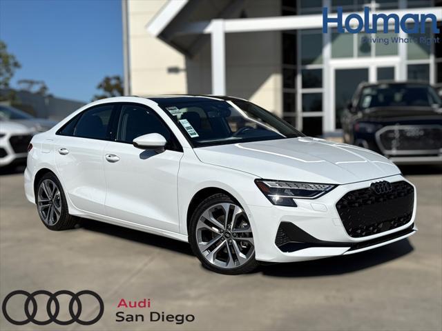 new 2025 Audi A3 car, priced at $44,735
