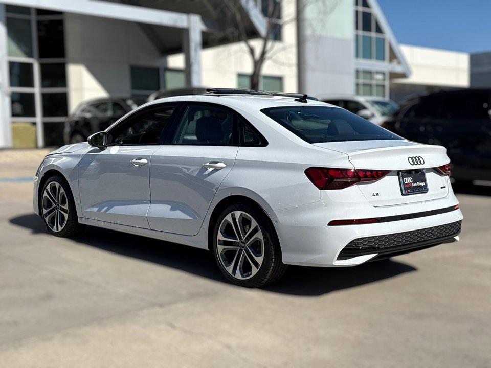 new 2025 Audi A3 car, priced at $44,735