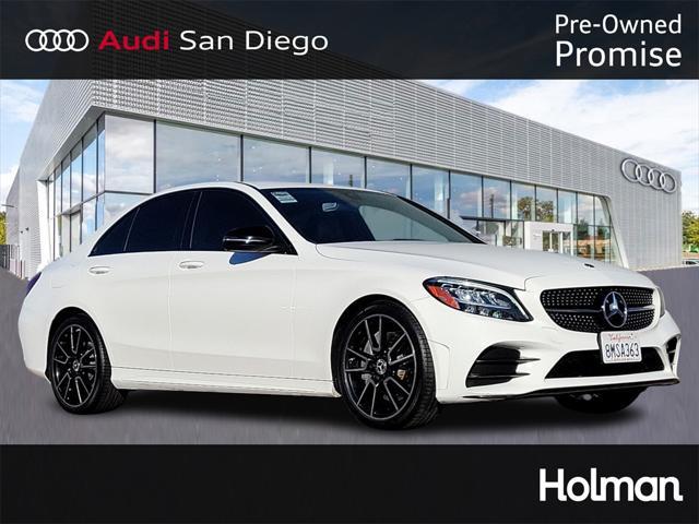 used 2020 Mercedes-Benz C-Class car, priced at $23,800