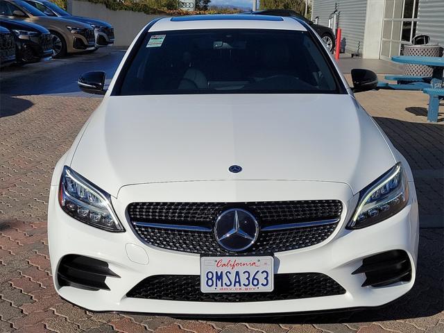 used 2020 Mercedes-Benz C-Class car, priced at $23,800