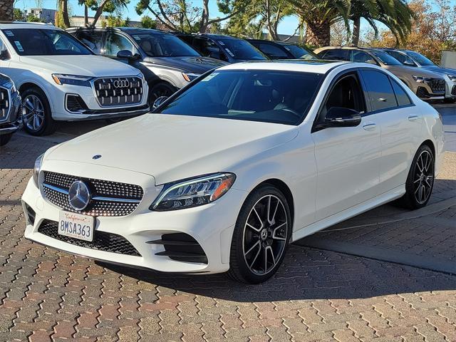 used 2020 Mercedes-Benz C-Class car, priced at $23,800