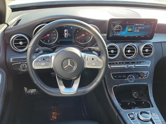 used 2020 Mercedes-Benz C-Class car, priced at $23,800