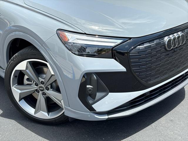 new 2025 Audi Q4 e-tron Sportback car, priced at $66,330