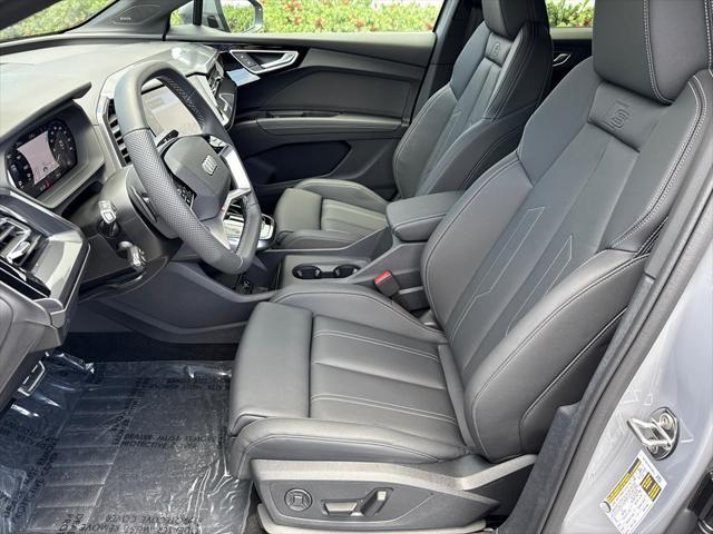 new 2025 Audi Q4 e-tron Sportback car, priced at $66,330