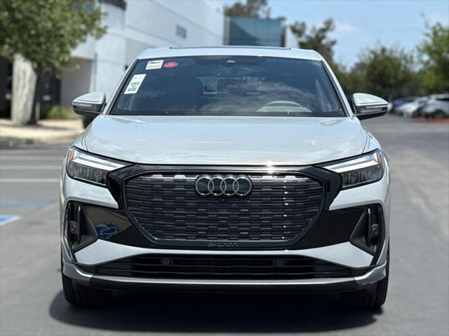 new 2025 Audi Q4 e-tron Sportback car, priced at $66,330