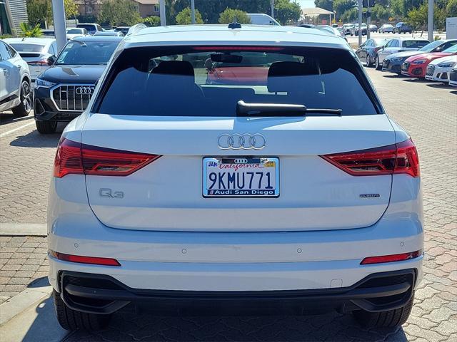 used 2024 Audi Q3 car, priced at $33,800