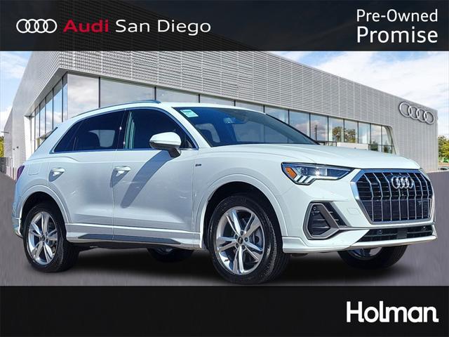 used 2024 Audi Q3 car, priced at $33,800