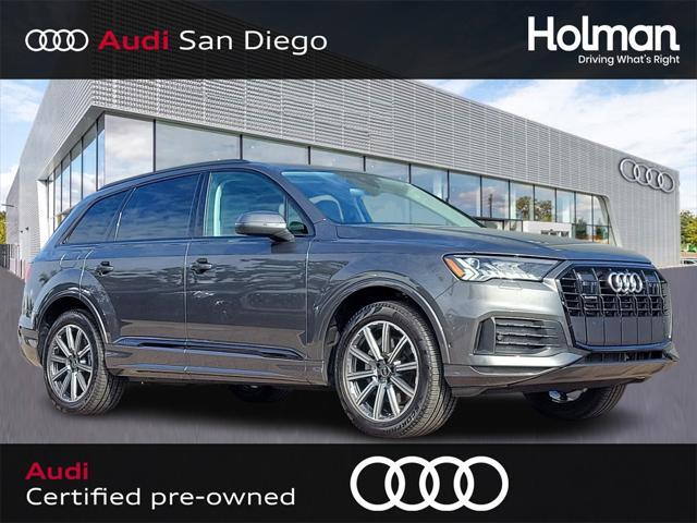 used 2024 Audi Q7 car, priced at $55,500