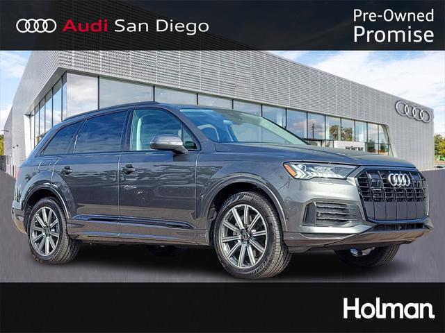 used 2024 Audi Q7 car, priced at $56,800