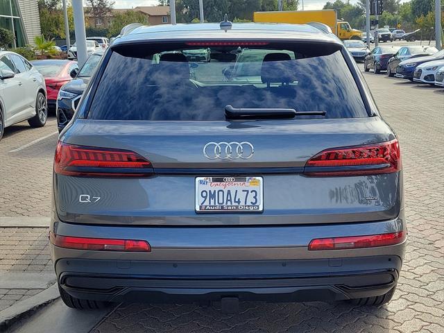 used 2024 Audi Q7 car, priced at $56,800