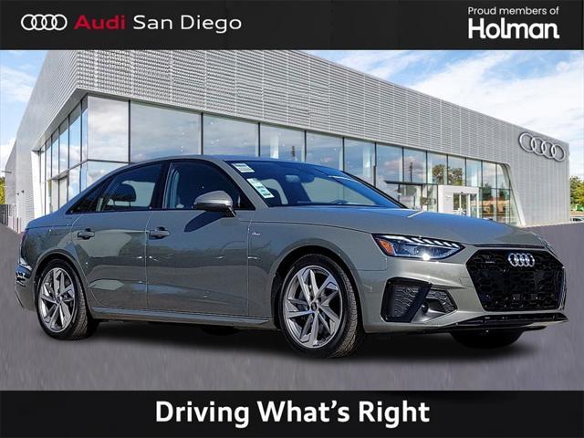 new 2025 Audi A4 car, priced at $48,075