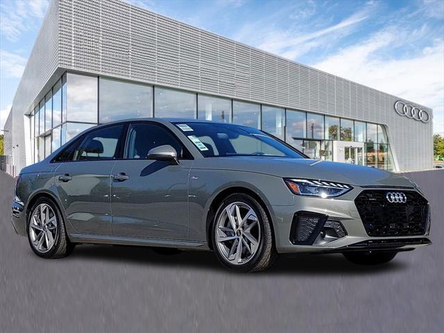 new 2025 Audi A4 car, priced at $48,075