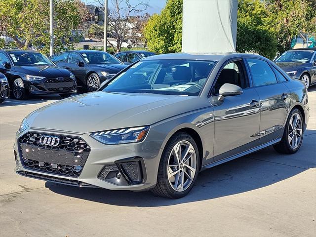 new 2025 Audi A4 car, priced at $48,075