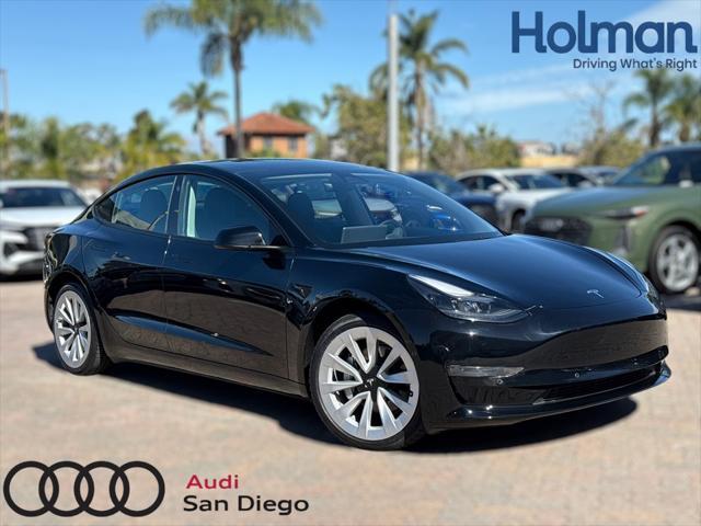 used 2022 Tesla Model 3 car, priced at $26,150