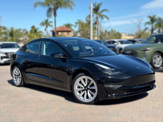 used 2022 Tesla Model 3 car, priced at $26,150