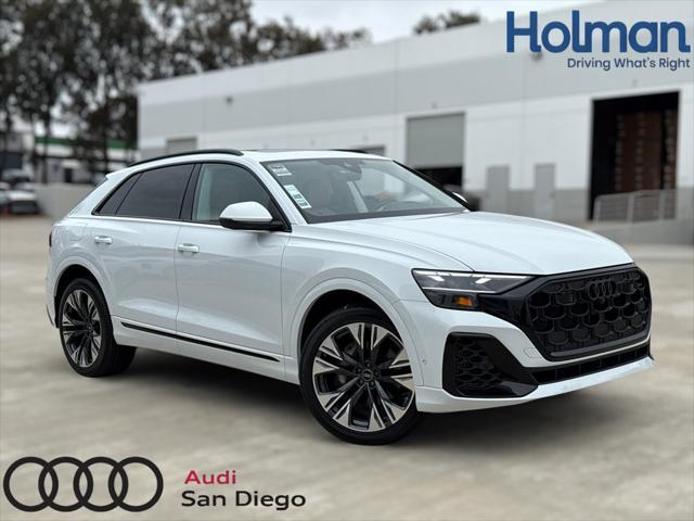 new 2025 Audi Q8 car, priced at $84,925
