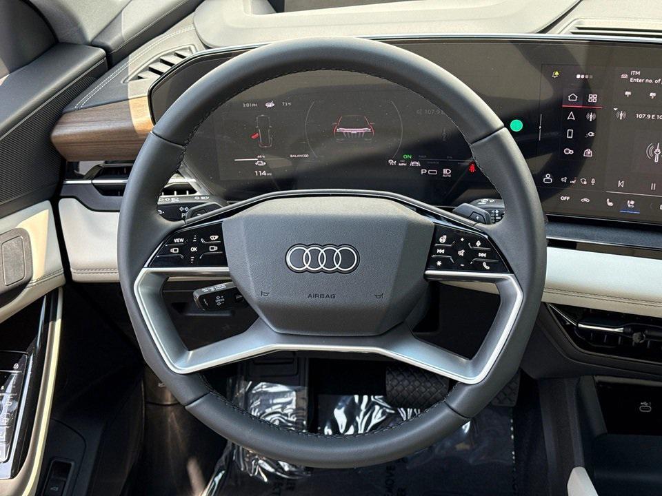 new 2025 Audi Q6 e-tron car, priced at $77,915