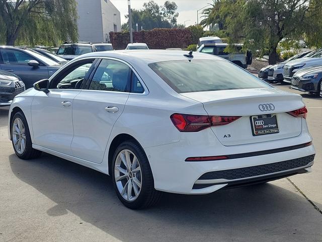 new 2025 Audi A3 car, priced at $41,195