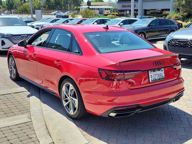 used 2024 Audi A4 car, priced at $36,195