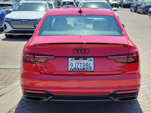 used 2024 Audi A4 car, priced at $36,195