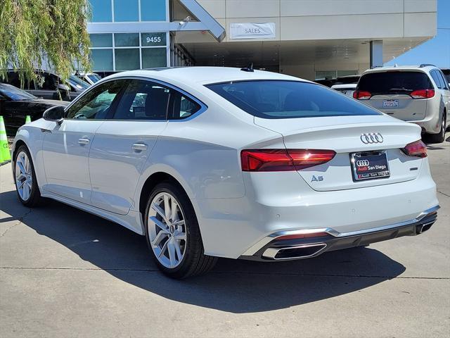 new 2024 Audi A5 Sportback car, priced at $55,605