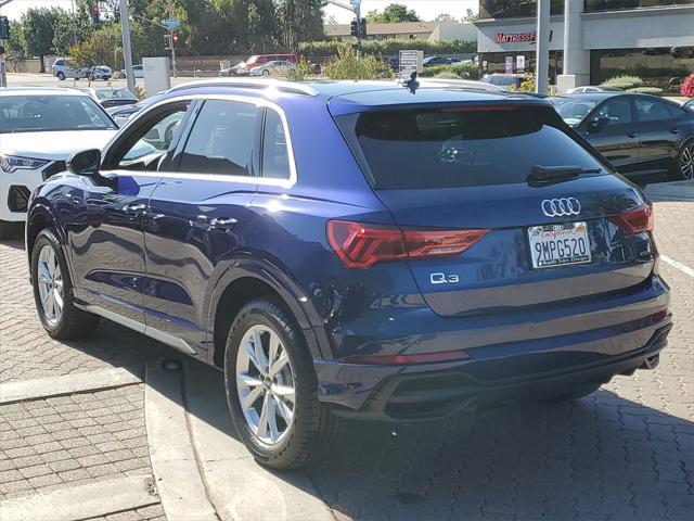 used 2024 Audi Q3 car, priced at $35,300