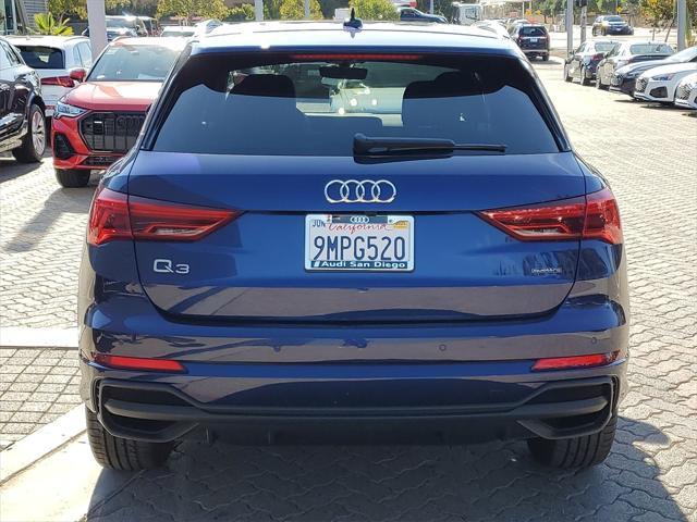 used 2024 Audi Q3 car, priced at $35,300