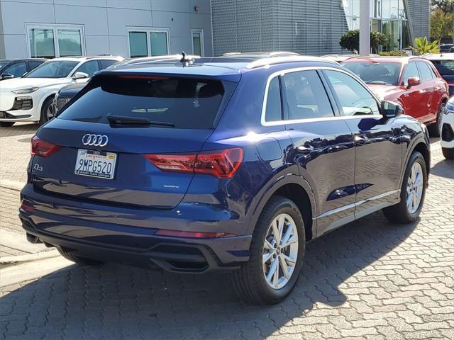 used 2024 Audi Q3 car, priced at $35,300