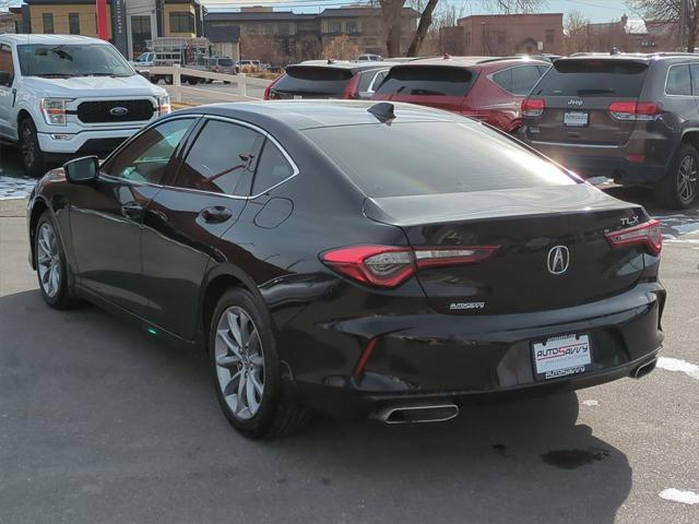 used 2021 Acura TLX car, priced at $22,700