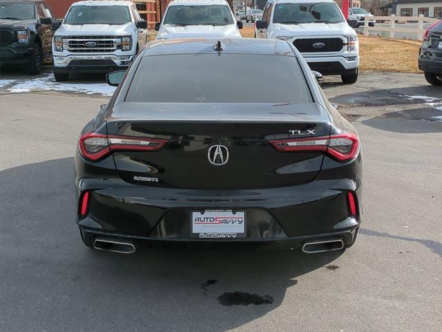 used 2021 Acura TLX car, priced at $22,700