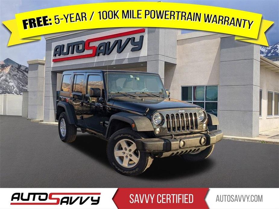 used 2018 Jeep Wrangler JK Unlimited car, priced at $22,700