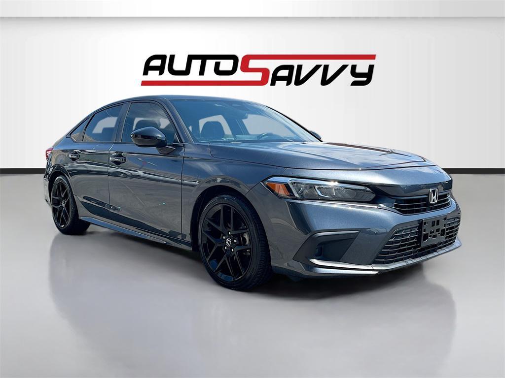 used 2022 Honda Civic car, priced at $19,400