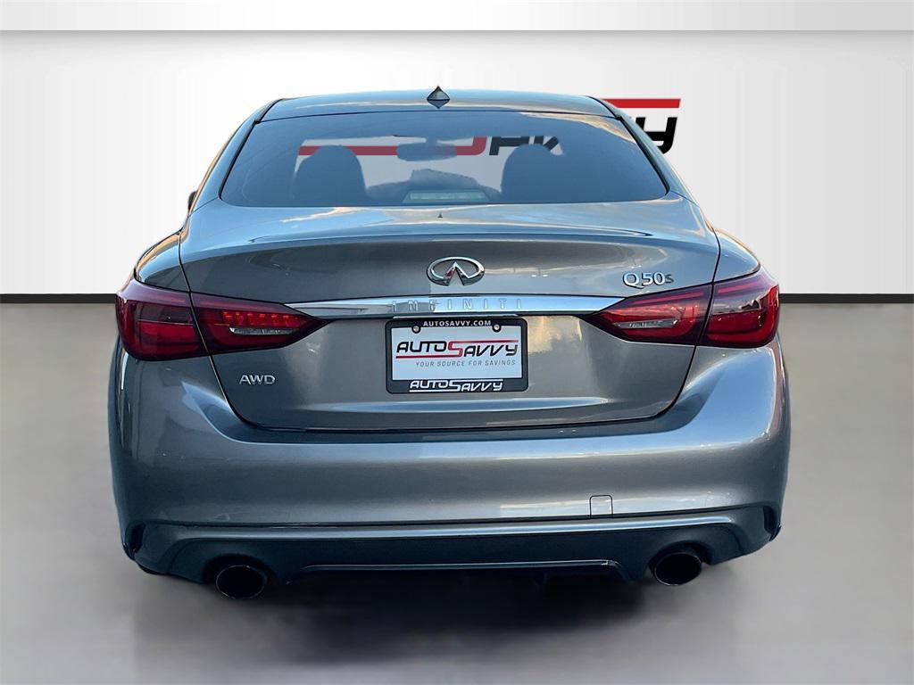 used 2018 INFINITI Q50 car, priced at $16,300