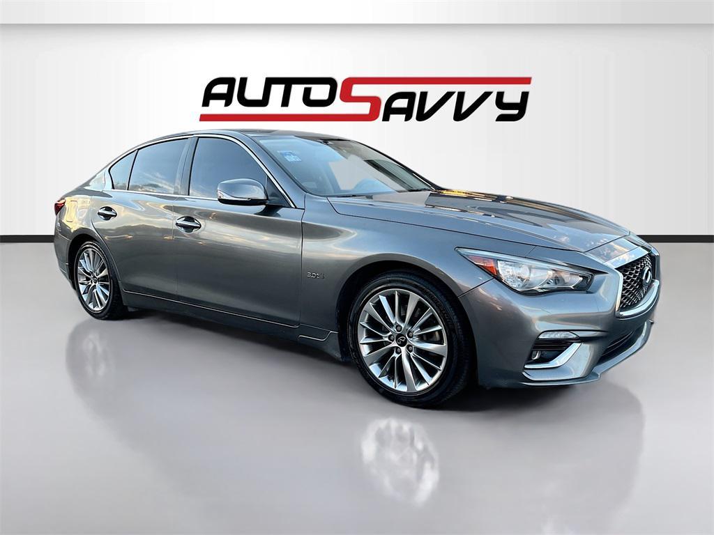 used 2018 INFINITI Q50 car, priced at $16,300