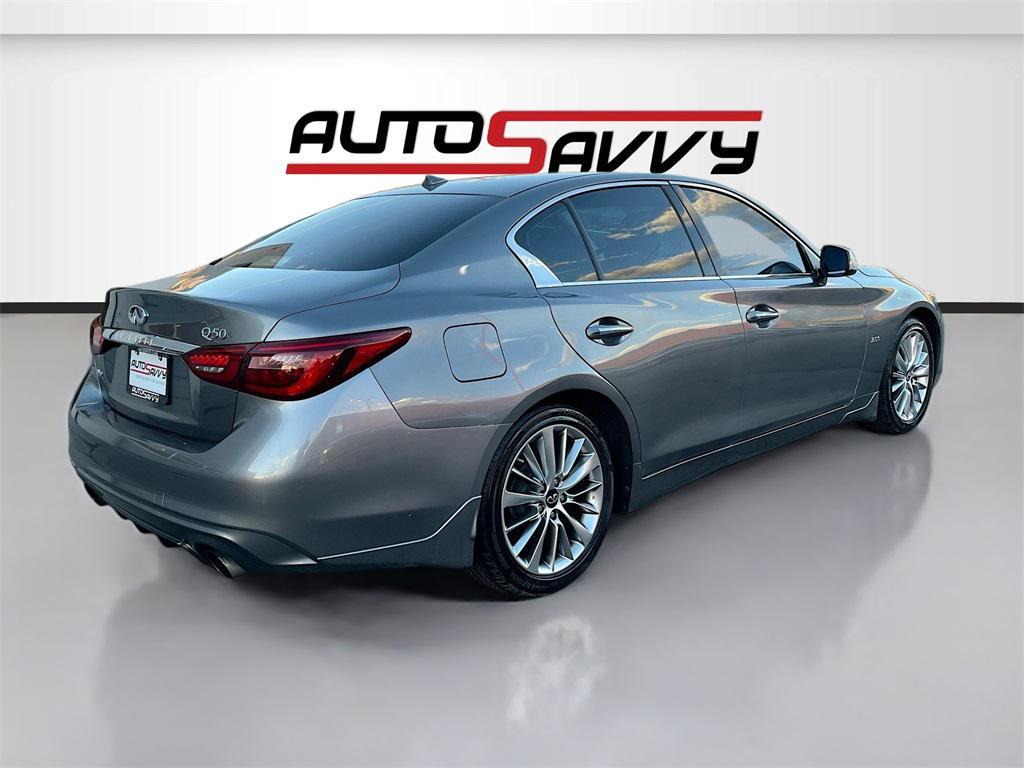 used 2018 INFINITI Q50 car, priced at $16,300