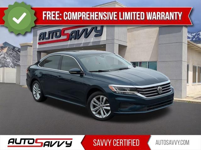 used 2020 Volkswagen Passat car, priced at $14,400