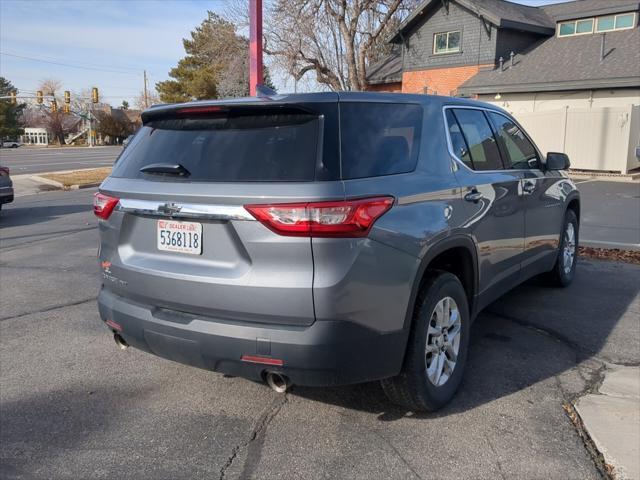 used 2021 Chevrolet Traverse car, priced at $21,300