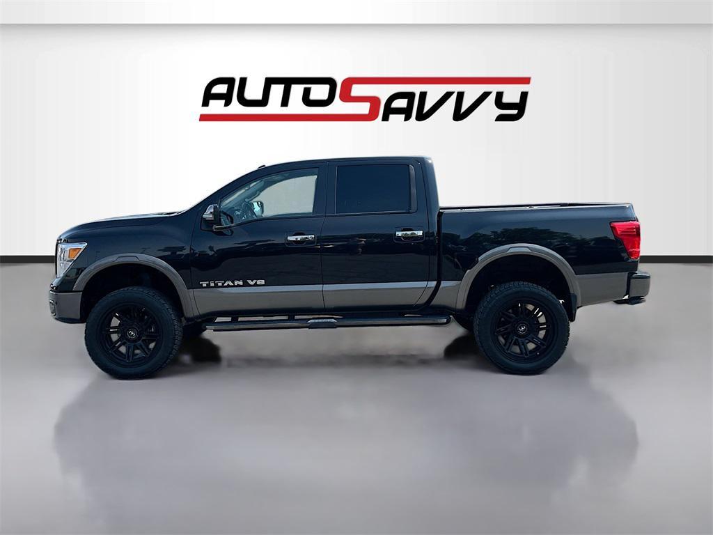 used 2019 Nissan Titan car, priced at $28,100