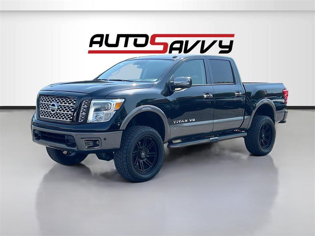 used 2019 Nissan Titan car, priced at $28,100