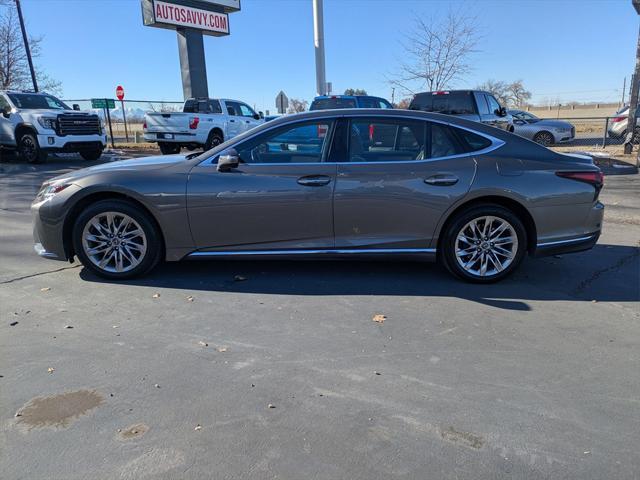 used 2021 Lexus LS 500 car, priced at $46,100