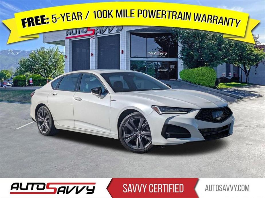 used 2022 Acura TLX car, priced at $30,800