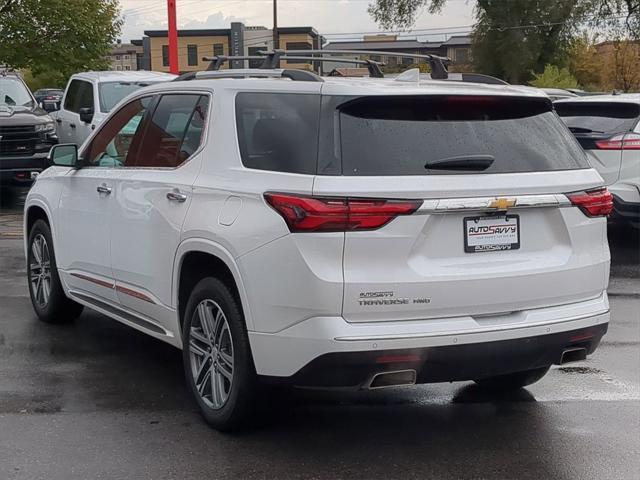 used 2022 Chevrolet Traverse car, priced at $33,300